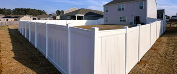 Spartanburg Vinyl Fence Company | Flowes Fencing & Construction